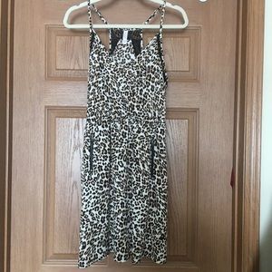 Cheetah print dress